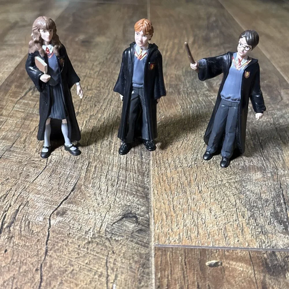 Schleich Harry Potter Hermione Granger Ron Weasley 2023 Figure Lot 3pc